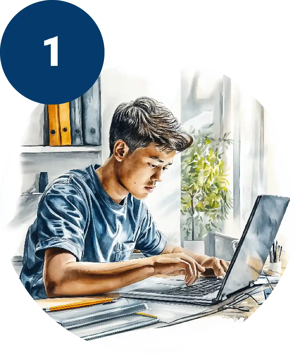 Online-Anfrage und Infogespräche